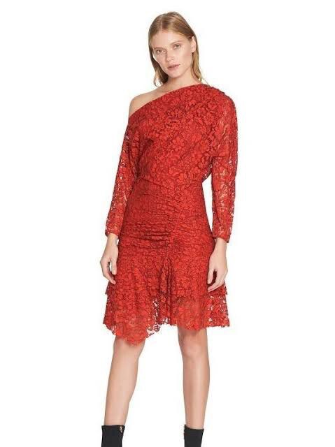 camilla and marc off shoulder dress Camilla & Marc - Shaw Dress - Red