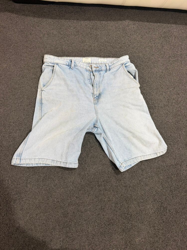 baggy denim jorts size 36