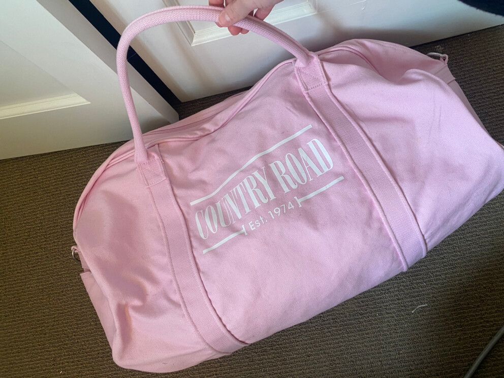 Country road pink bag hot sale