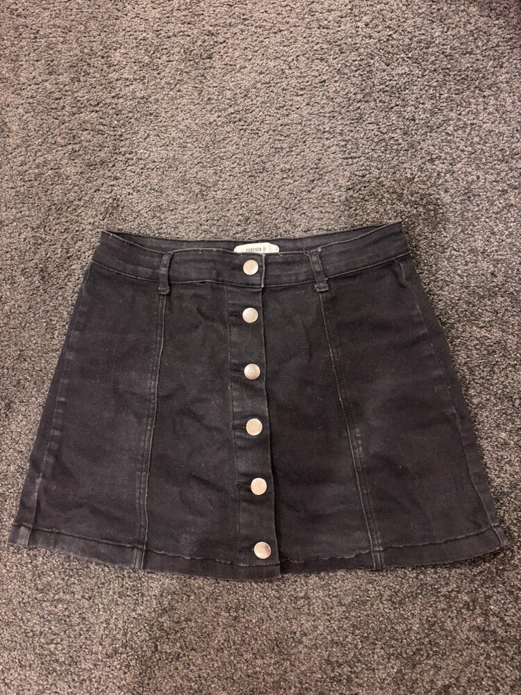 Forever 21 Denim Mini Skirt