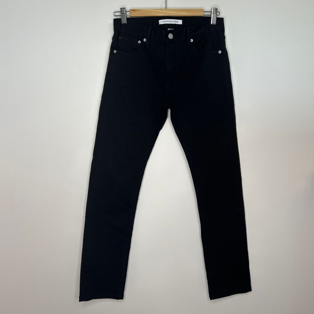 Calvin Klein Jeans Black Straight Leg Jeans – W28 L32 - Amazing Condition
