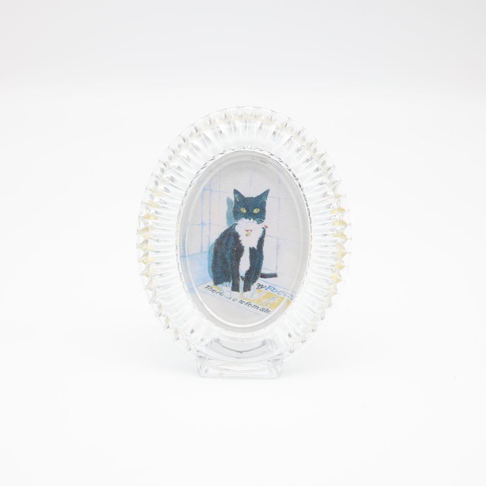 Cute Vintage Glass Photo Frame