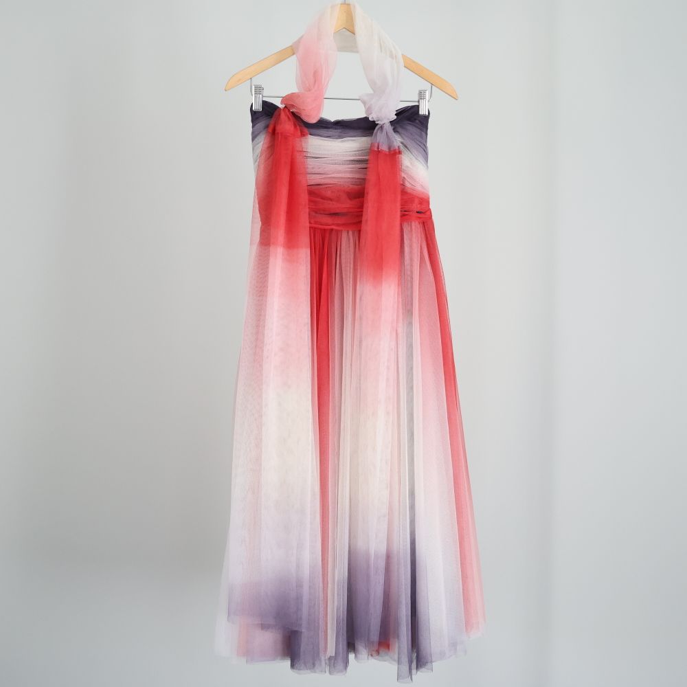 Trelise Cooper Prom Queen Symphony Dress Red White Purple Size 10