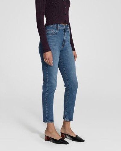 Nobody Frankie Jean, High Rise Slim Fit Crop