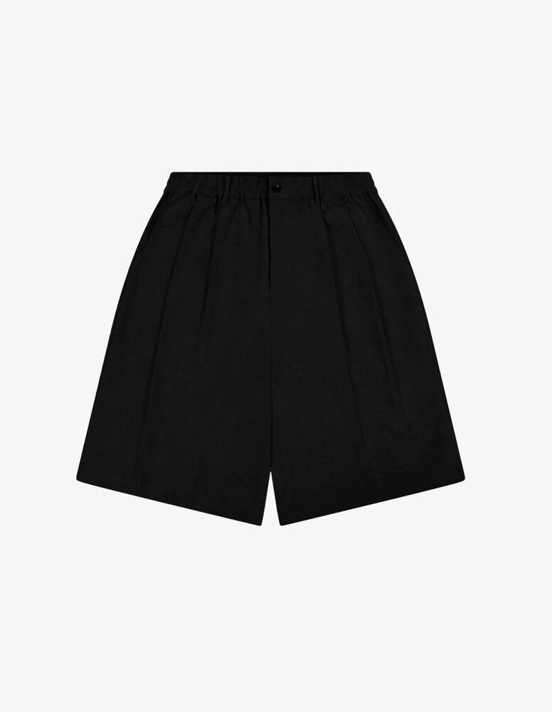 Youknow Black Pleated Shorts