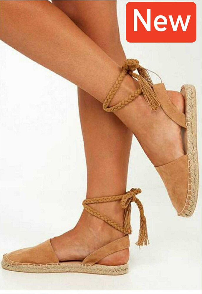 Women’s Flat Espadrilles Shoes ( 2 pair of shoes size 7 and size 6 )