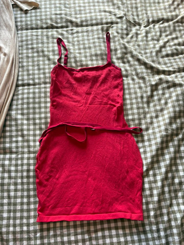 I am Delilah cherry mini dress