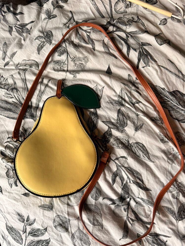 Princess Highway Yellow Pear Shaped Crossbody Bag