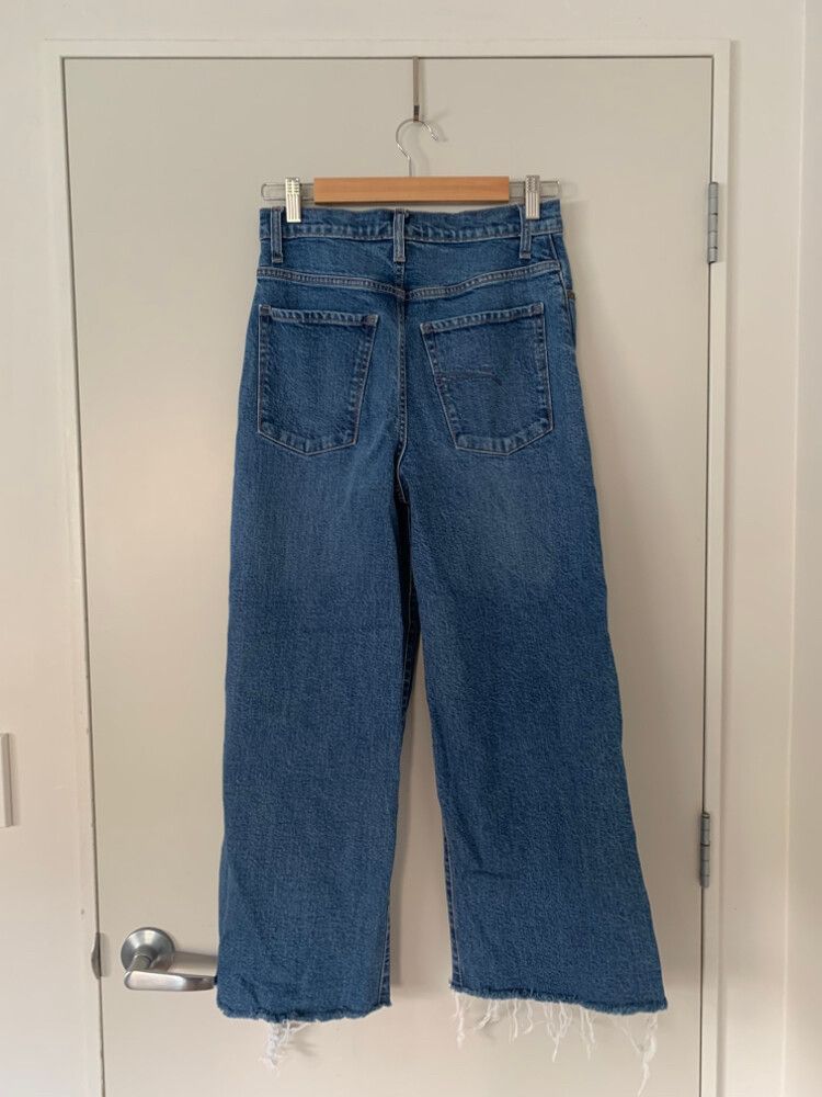 Nobody Denim Milla Jean - Wide Leg, Frayed Bottoms