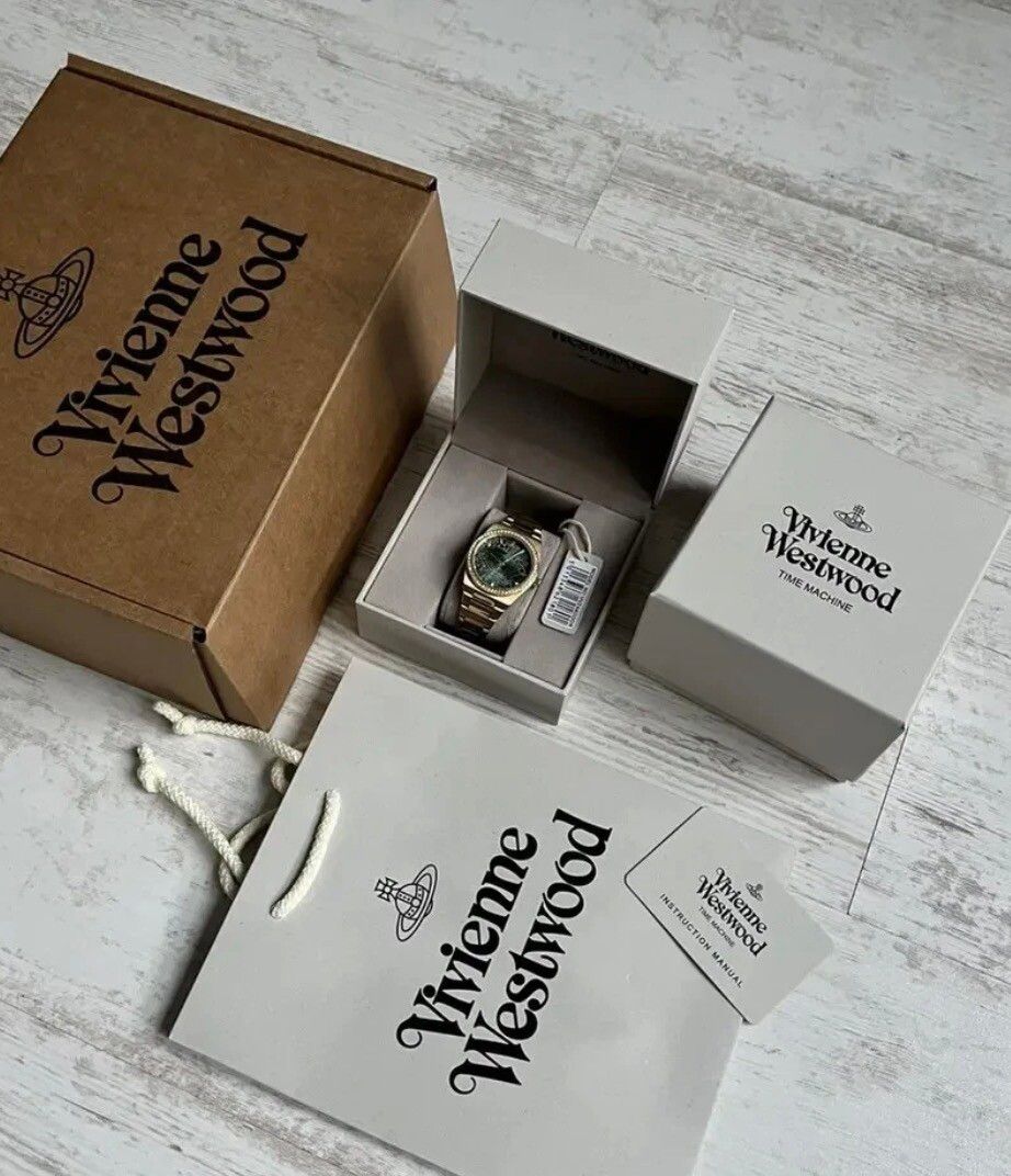 Vivienne Westwood Gold Green Watch