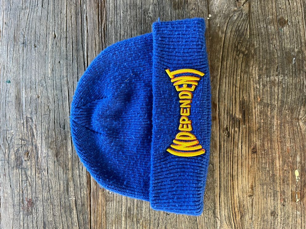 Independent Blue Beanie