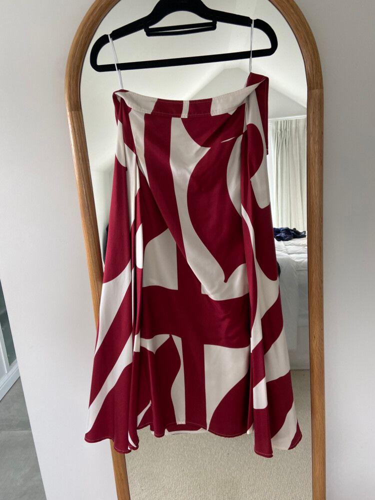 Victoria Beckham Silk Skirt