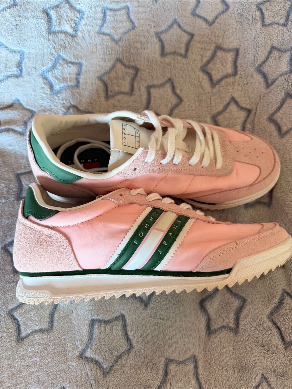 Tommy Jeans Pink Retro Runner Sneakers