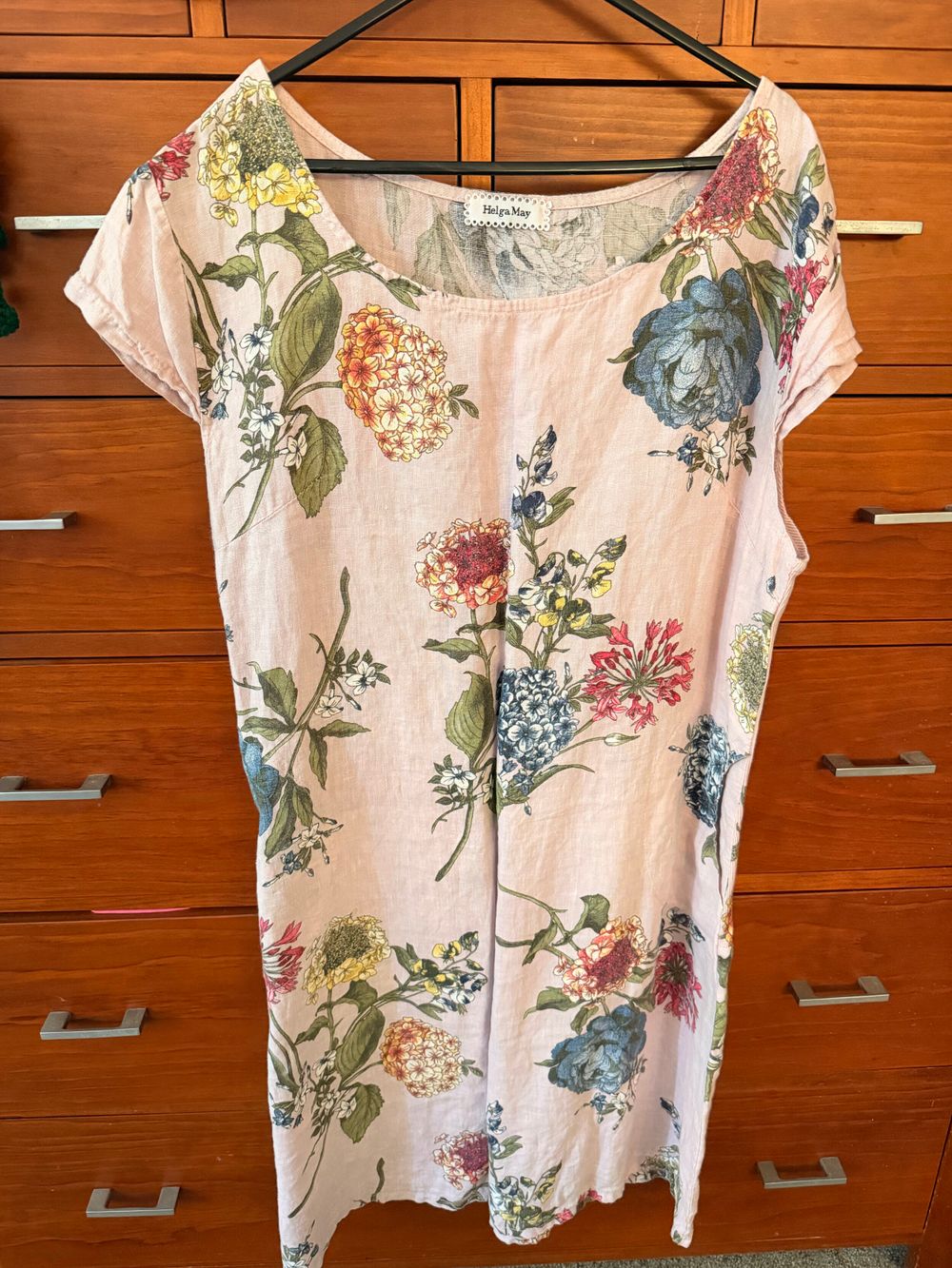 Helga May Pink Floral Dress
