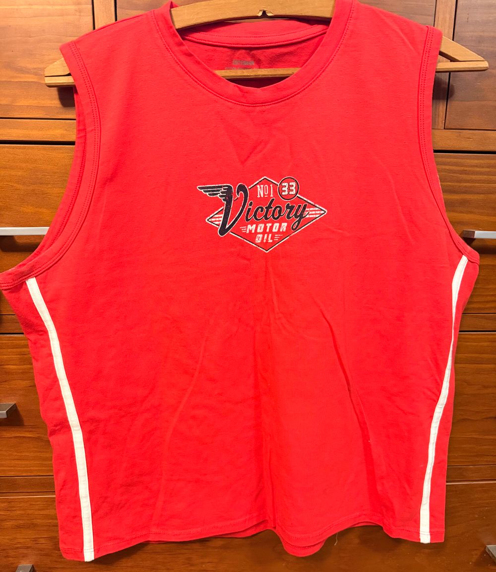 Cotton On Red Graphic Tank