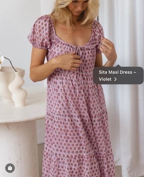 Sita maxi dress Violet