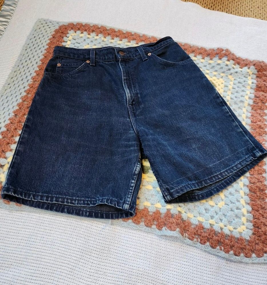Levi's Blue Relaxed Fit Denim Shorts