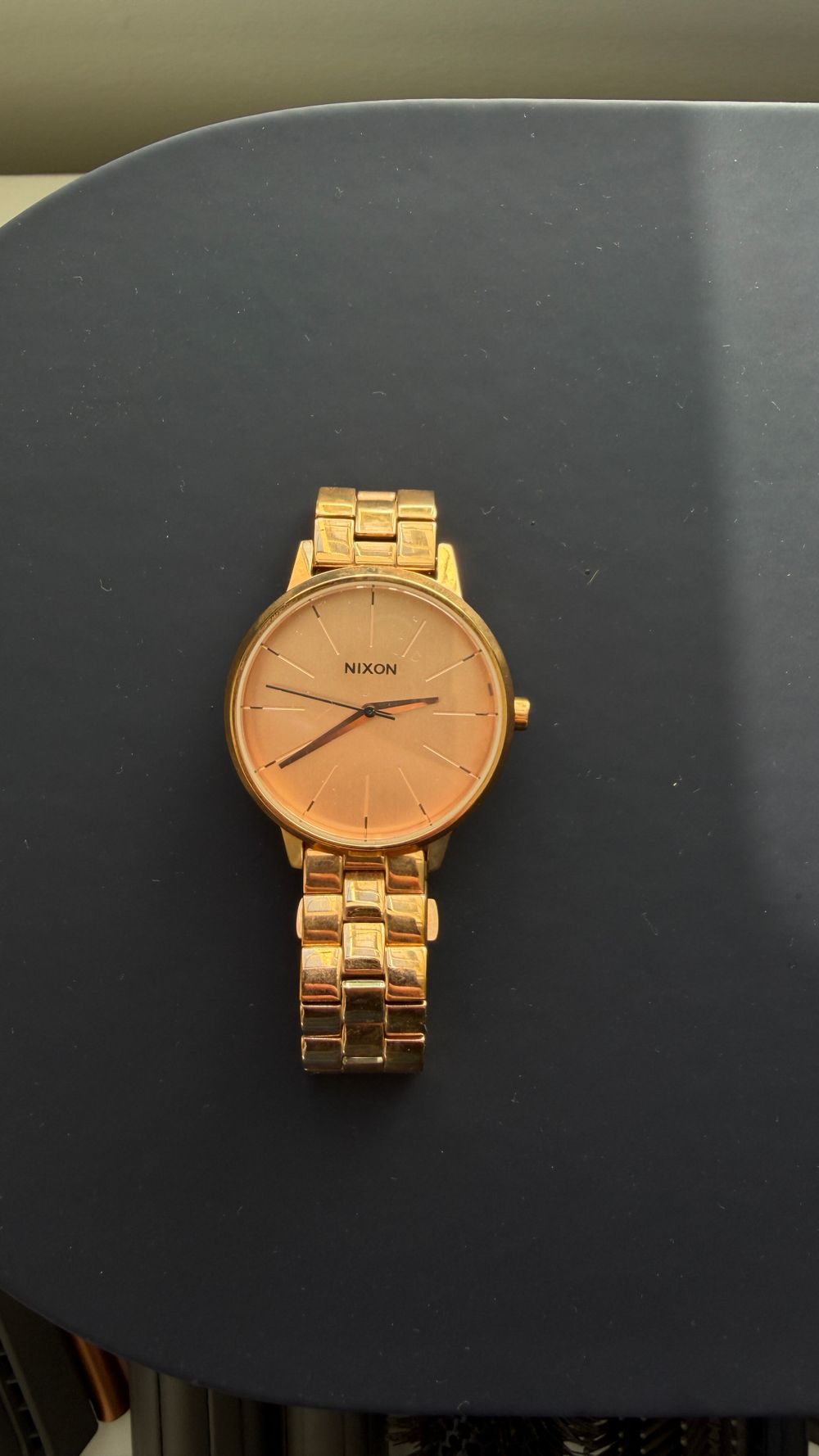 NIXON | Rose Gold Kensington Watch