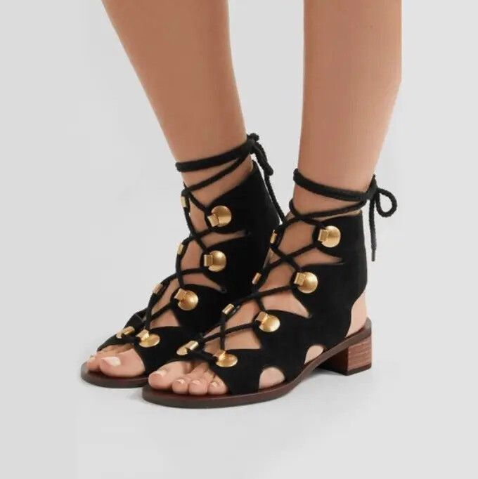 See By Chloe Edna Gladiator Sandals 37.5