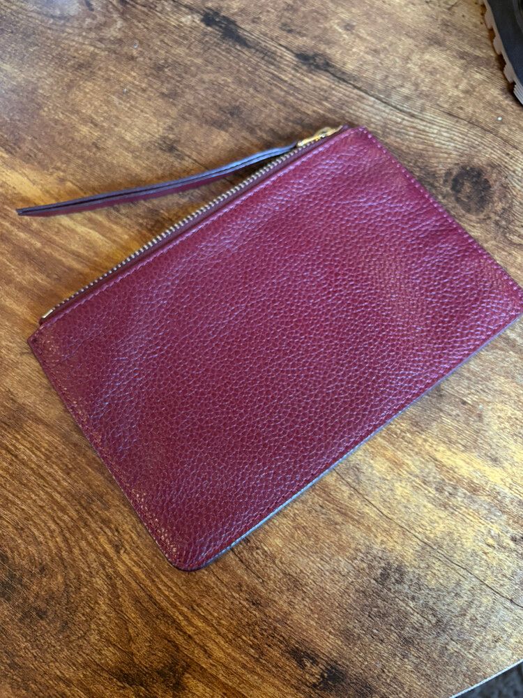 Mon Purse Small Leather Clutch