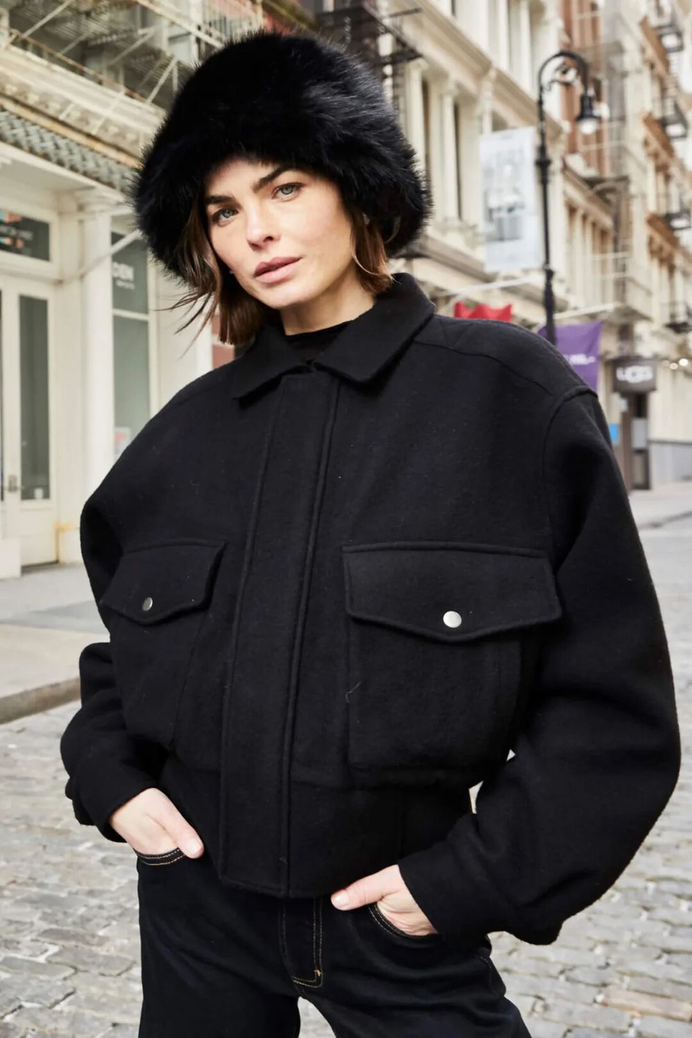 Neuw Wool Bomber Jacket XS/S
