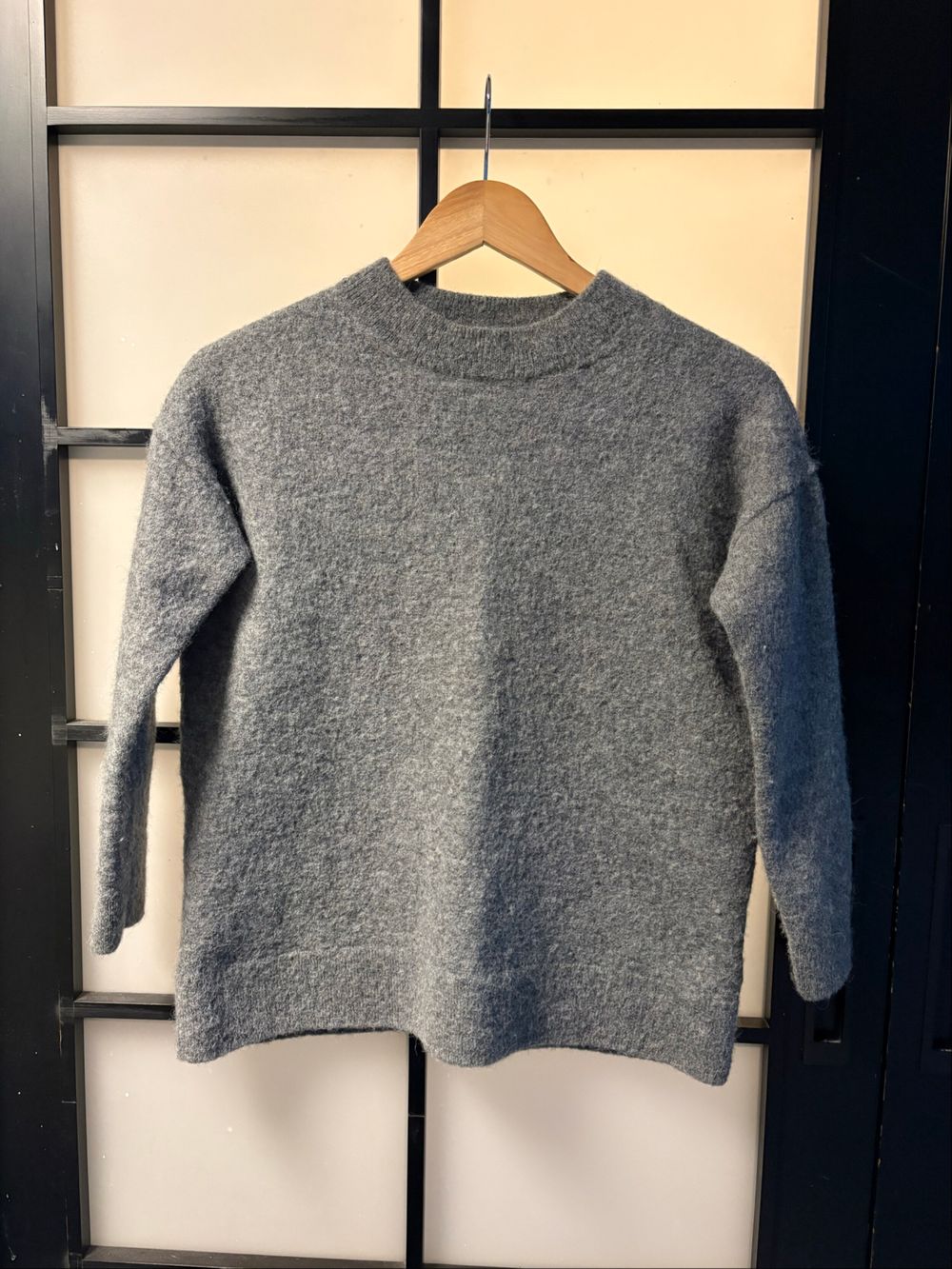 COS Grey Alpaca Jumper S