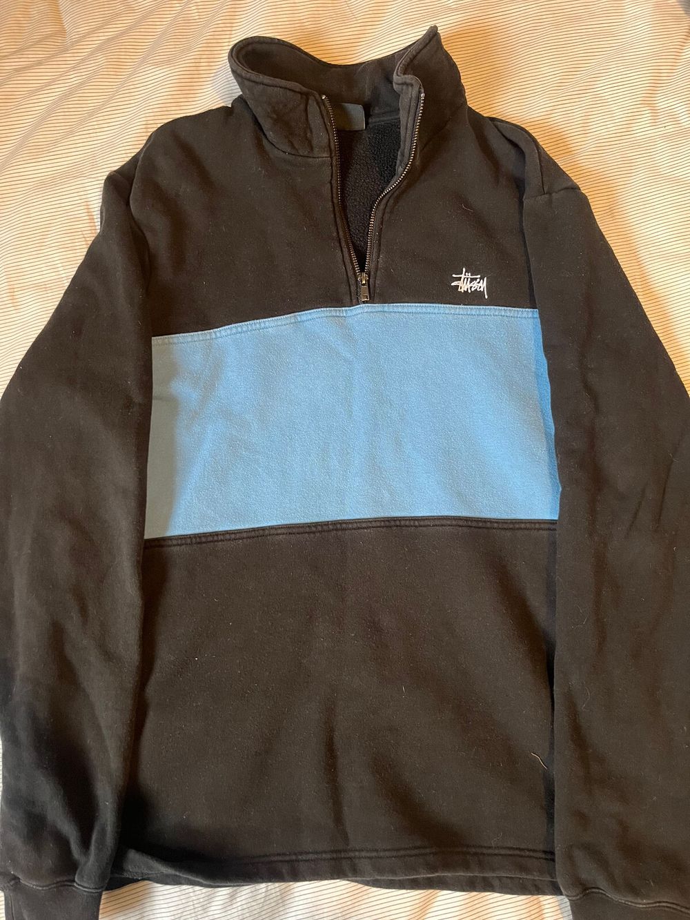 Stussy Blue-Black Crew