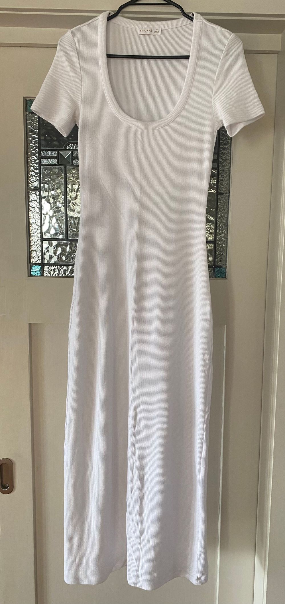 kookai white bodycon dress Kookai