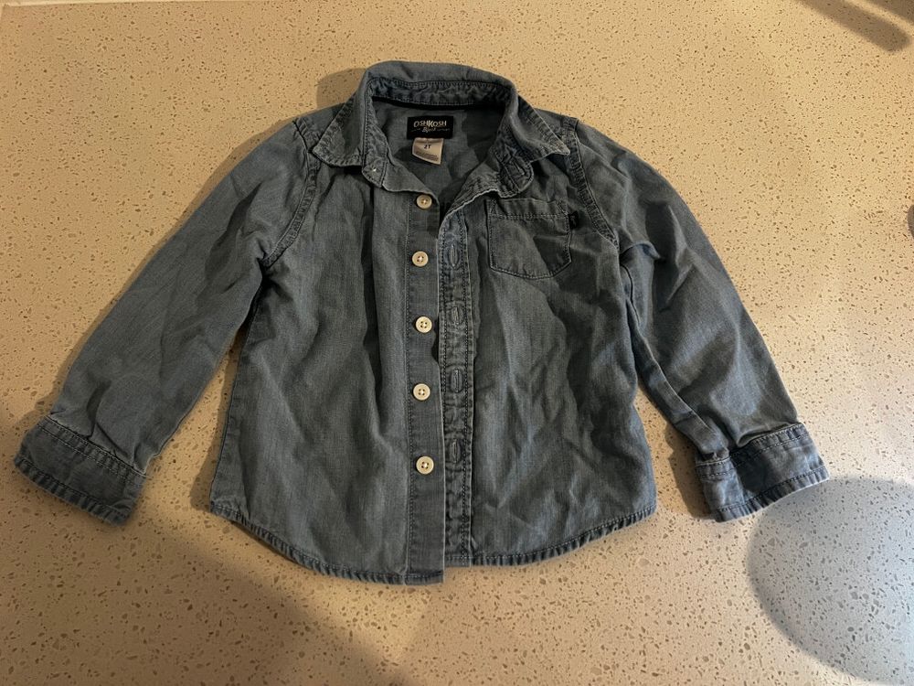 OshKosh 2T Blue Shirt