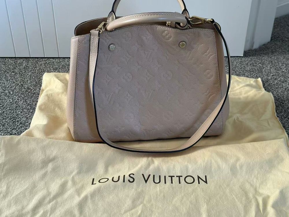 Louis Vuitton Tourterelle Grand Palais Handbag (with receipt bought from LV Queen st)