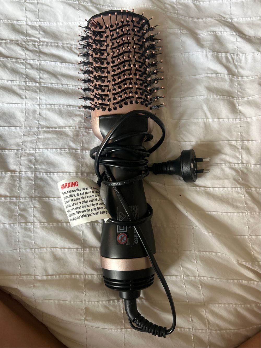 anko blow drying brush
