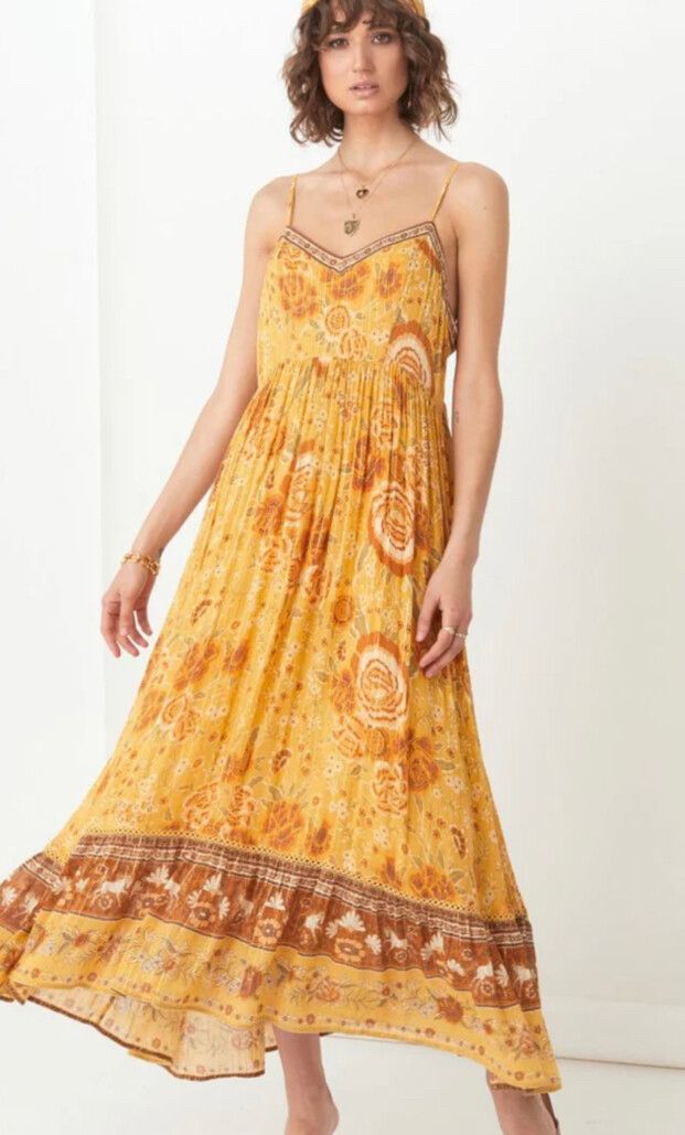 Spell & The Gypsy Collective - Spell Mystic Strappy Maxi Dress on Designer  Wardrobe