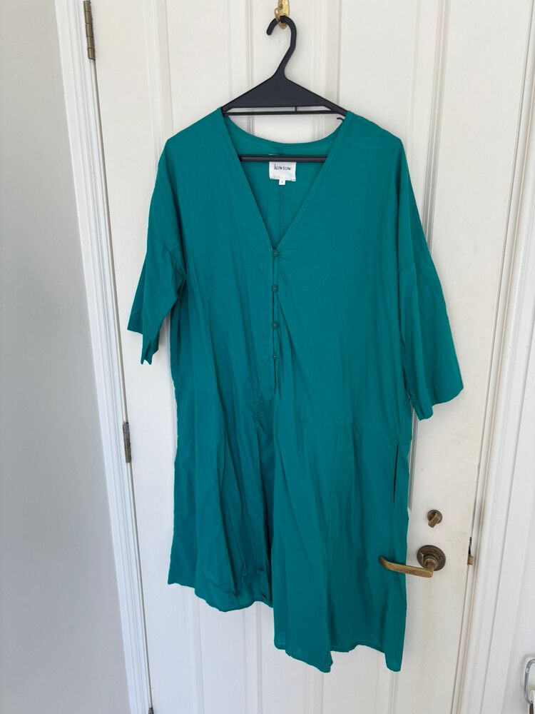 Kowtow Blue Mini Dress