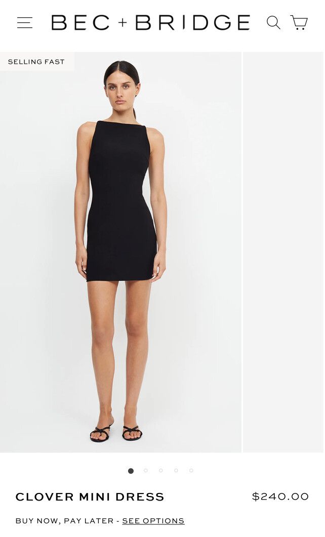 Bec & Bridge - Bec & Bridge Clover Mini Dress on Designer Wardrobe Bec & Bridge - Bec & Bridge Clover Mini Dress on Designer Wardrobe