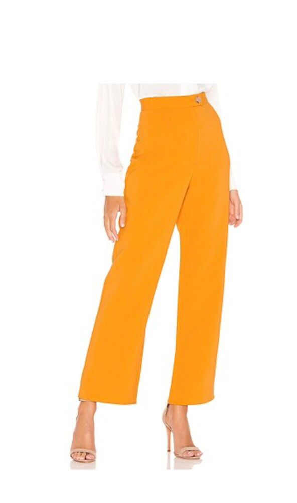 Keepsake Orange Pants