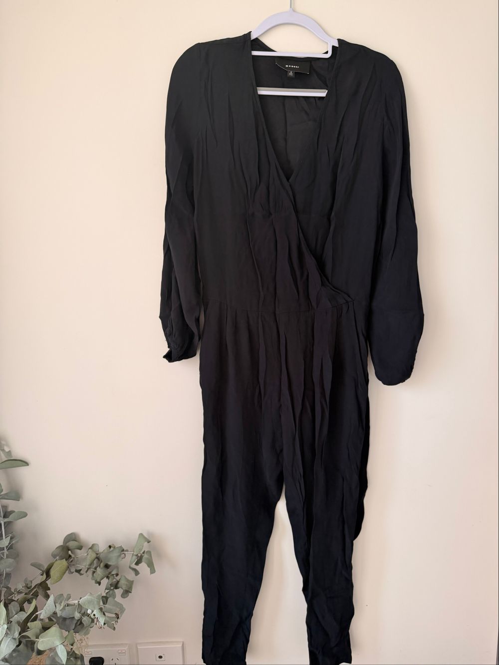 Moochi Black Long Sleeve Jumpsuit