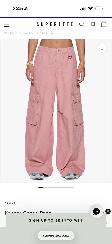 ksubi ksuper cargo pants