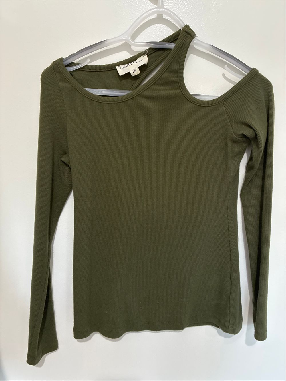 Caitlin Crisp Green Top