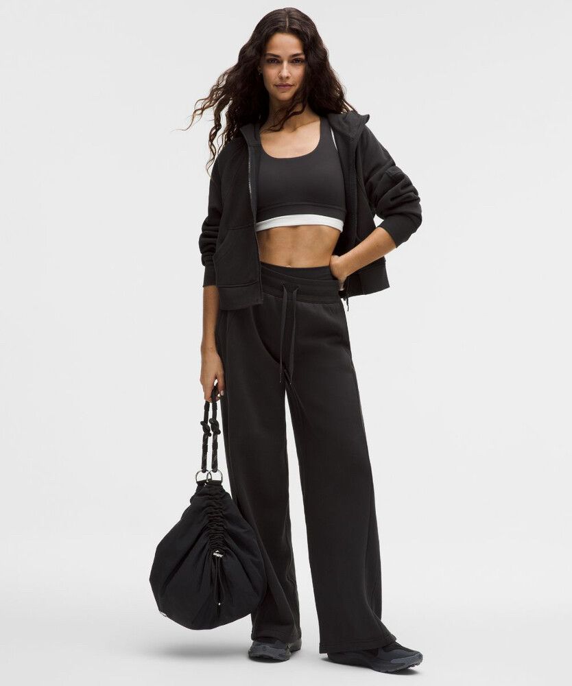 Scuba Mid-Rise Wide-Leg Pant Regular