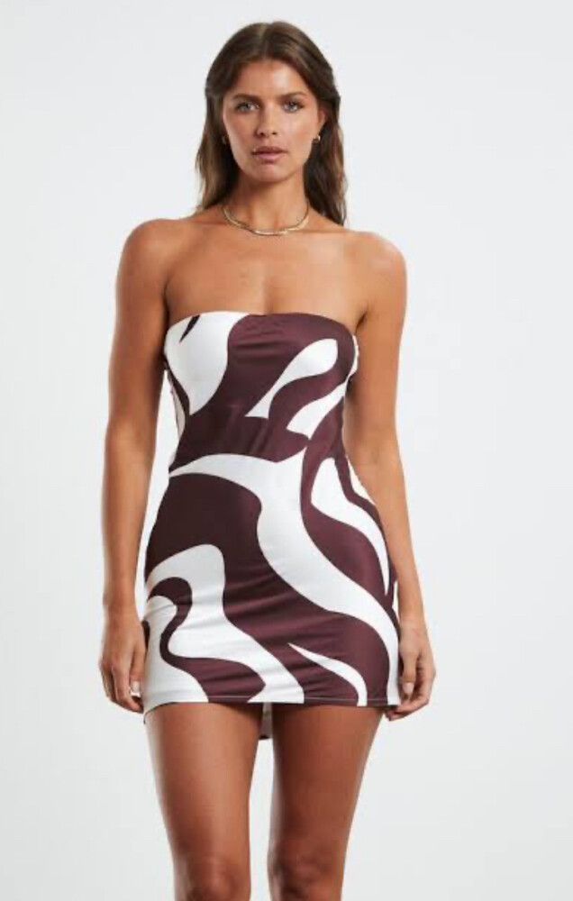 SNDYS The Label - SNDYS Angel Mini Dress on Designer Wardrobe SNDYS The Label - SNDYS Angel Mini Dress on Designer Wardrobe