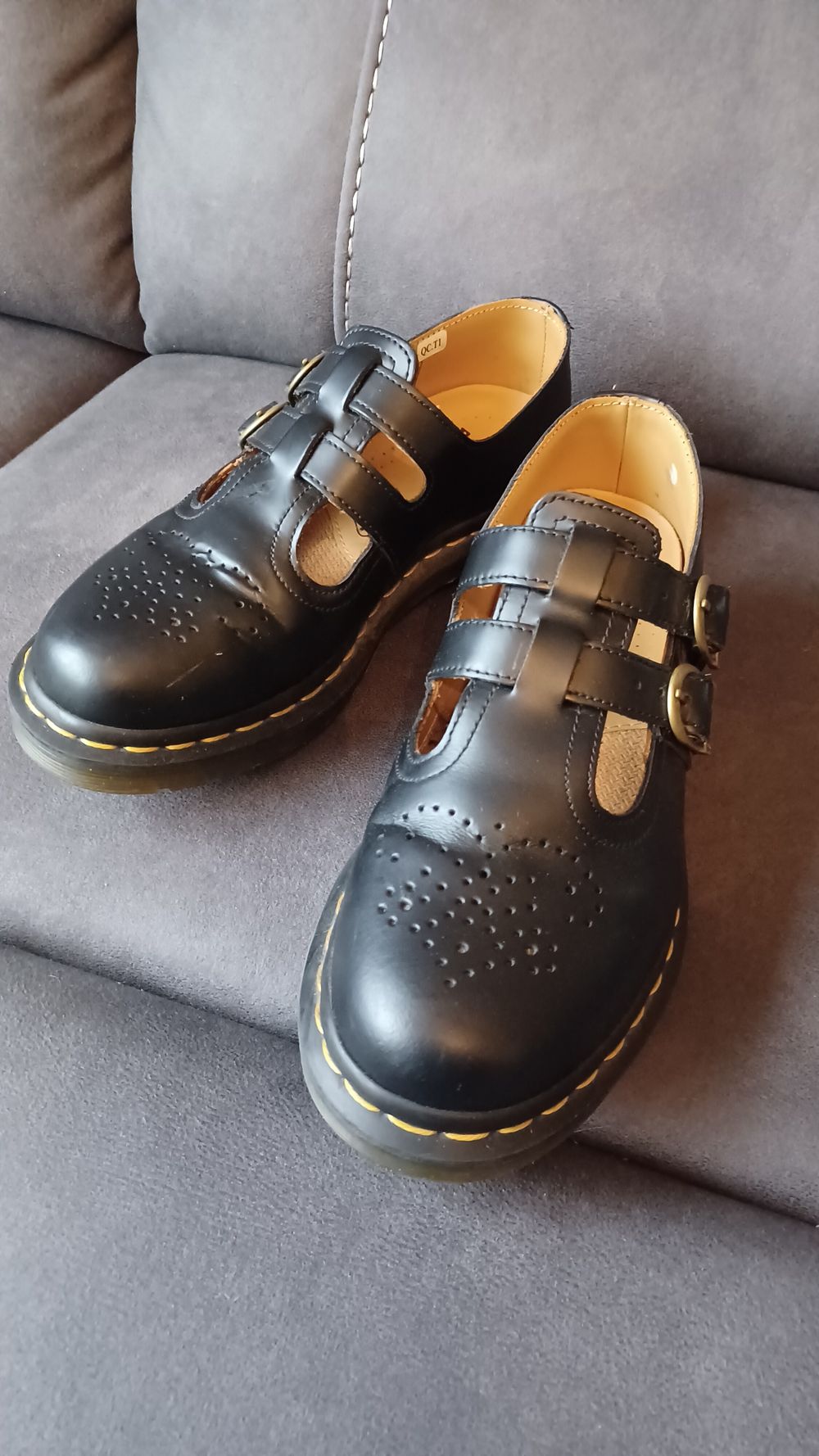 Dr Martens Black Mary Janes Shoes