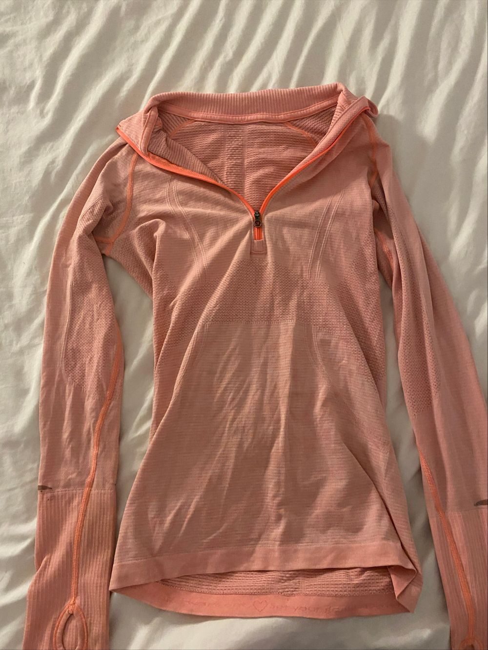 Lululemon Pink Zip top
