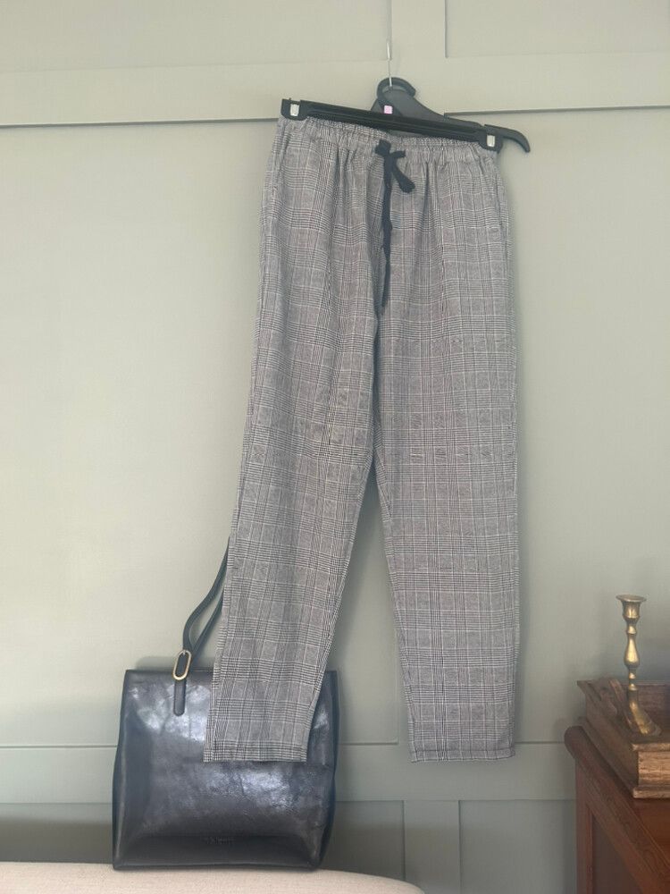 SHEIN Plaid Pants – As New Tailored Smart Casual Trousers - Comfy Work Corporate