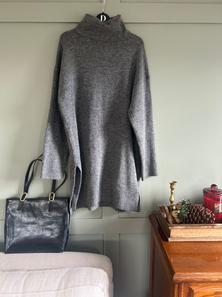 H&M - H&M Grey Jumper Dress on Designer Wardrobe