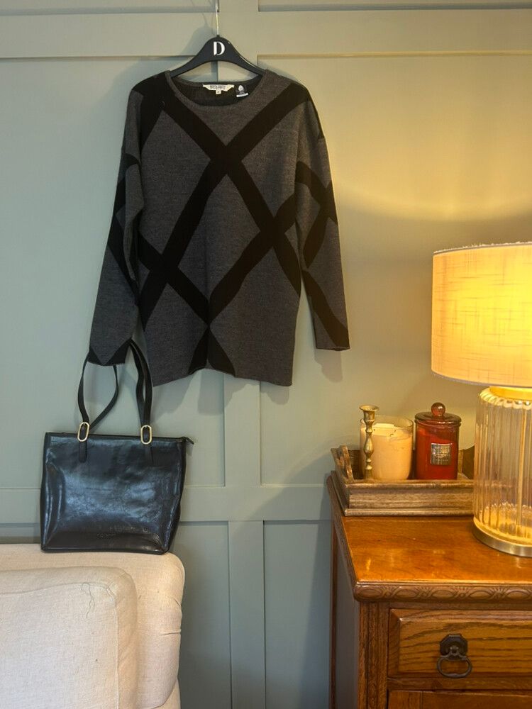 North South Merino Grey Jumper