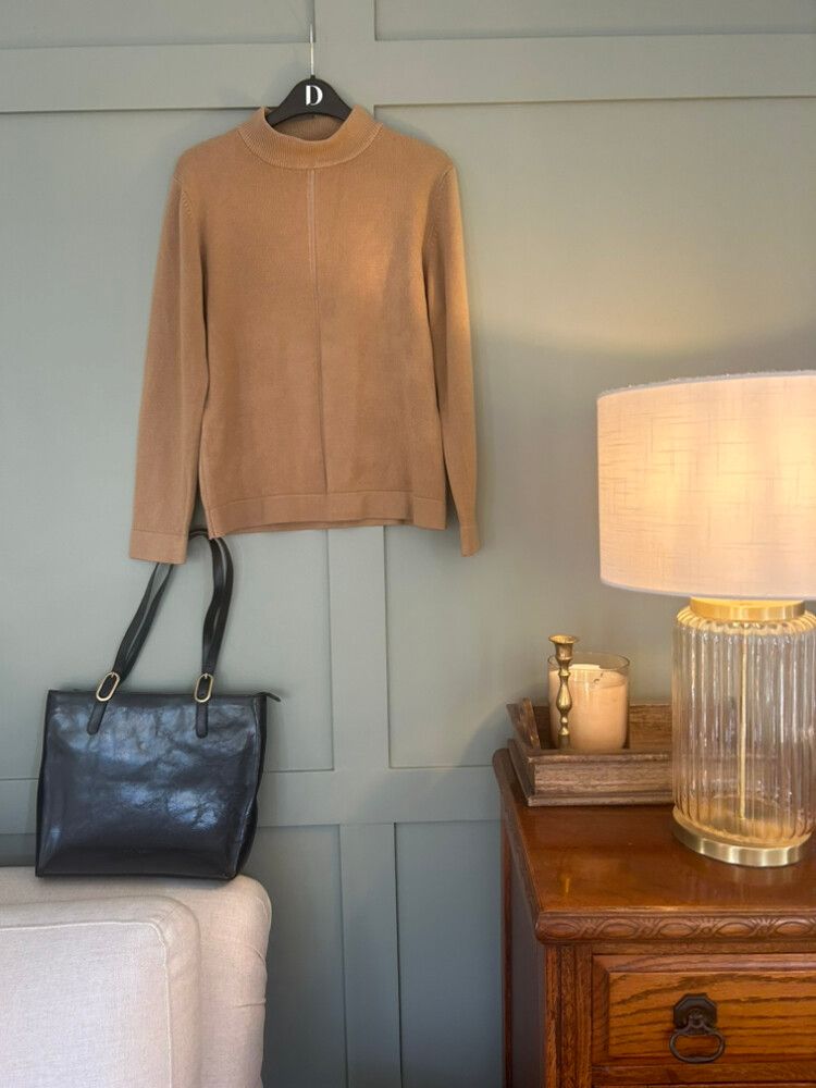 Beige Knit Jumper