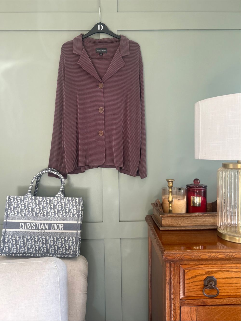 Vintage Suzanne Gregory NZ Made Long Sleeve Top | Button Detail Blouse | Classic New Zealand Fashion | Smart Casual Workwear