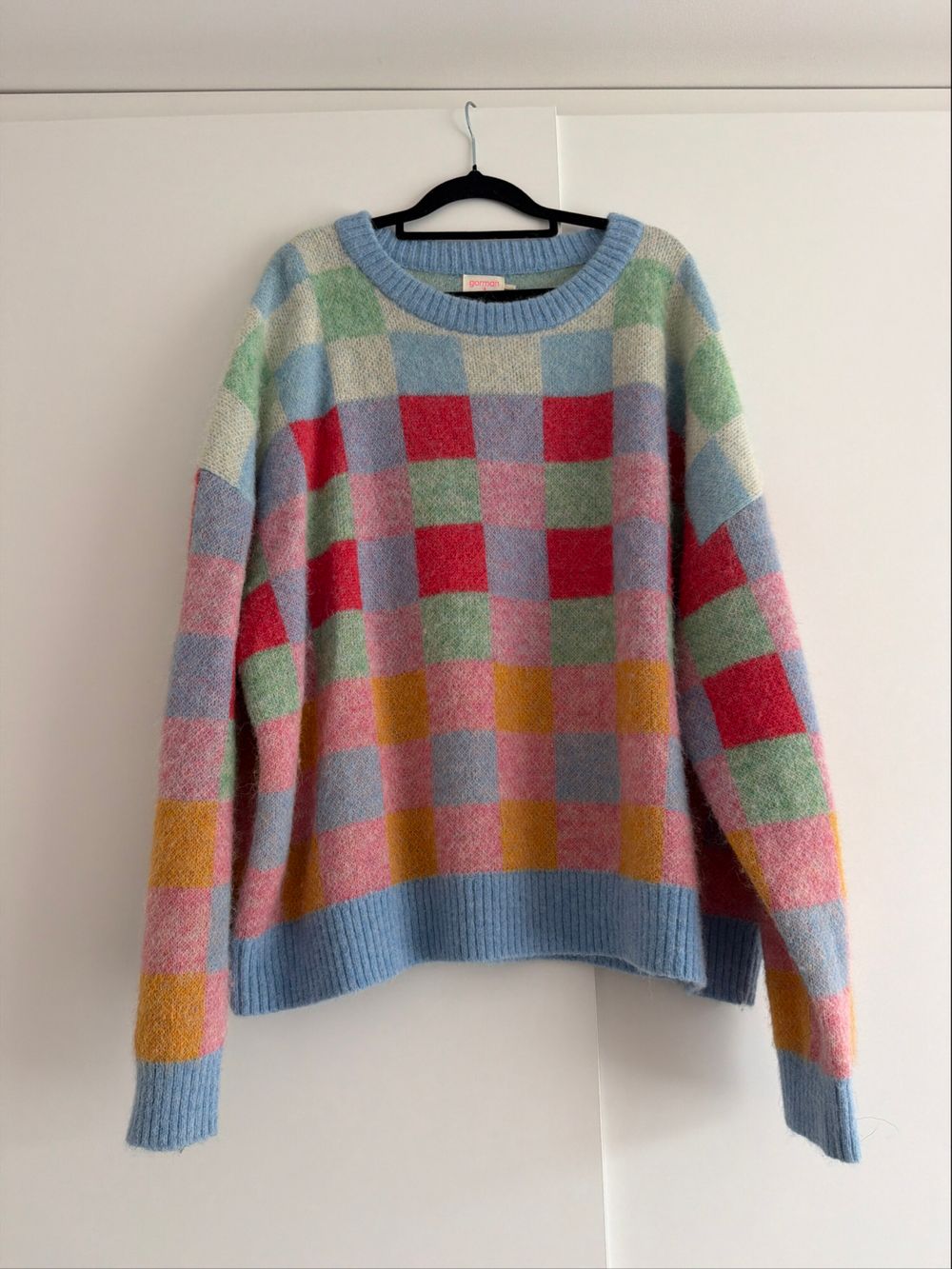 Gorman Multicolour Check Knit Jumper