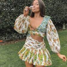 slim fit dress slacks Golden Hour Dress – LYCHEE RESORT main image 0