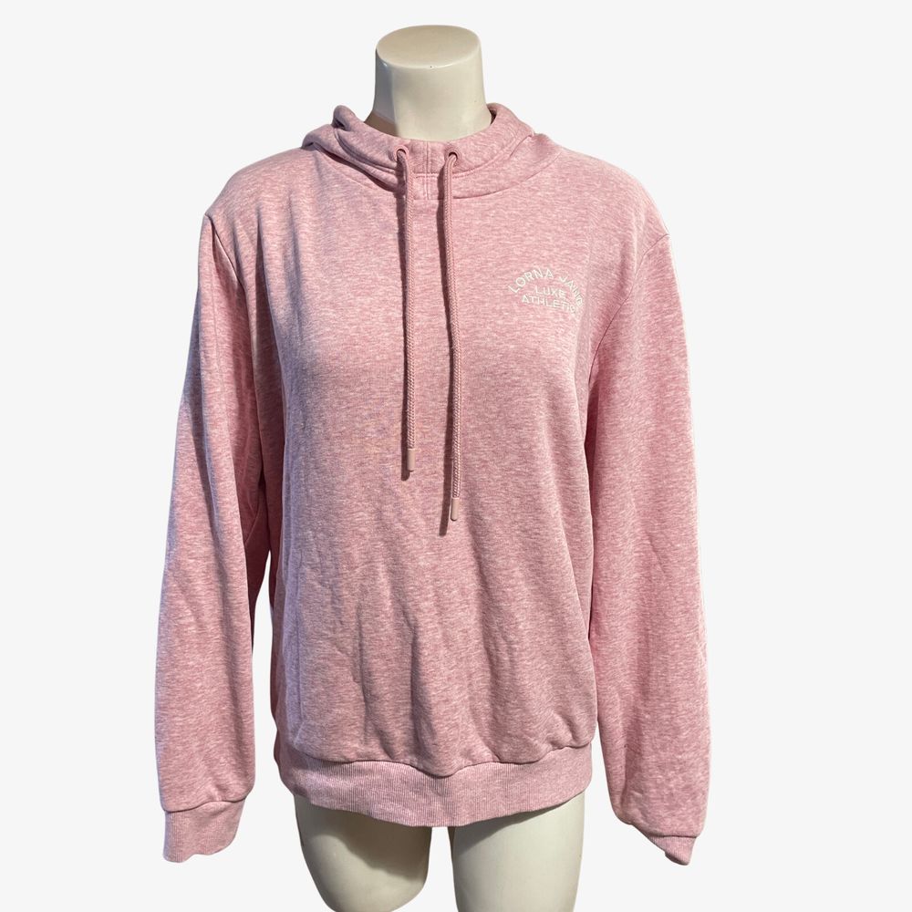 Lorna Jane Pink Luxe Athletic Hoodie Size L